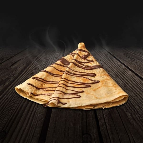 Palačinka nutella, plazma u mleku